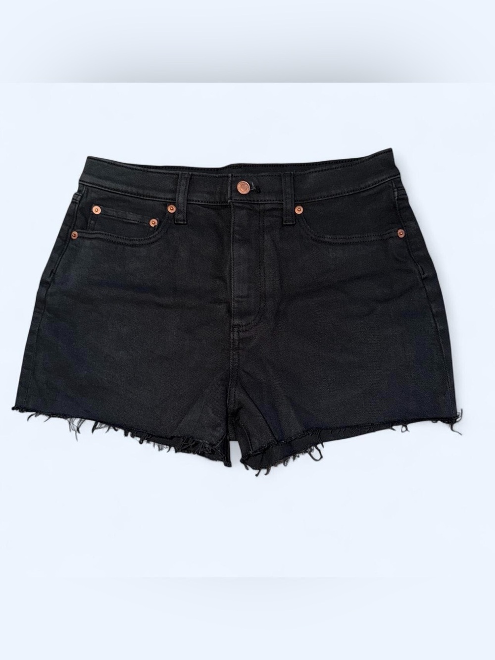 Victoria’s Secret PINK Black Women's Denim Cutoff Shorts